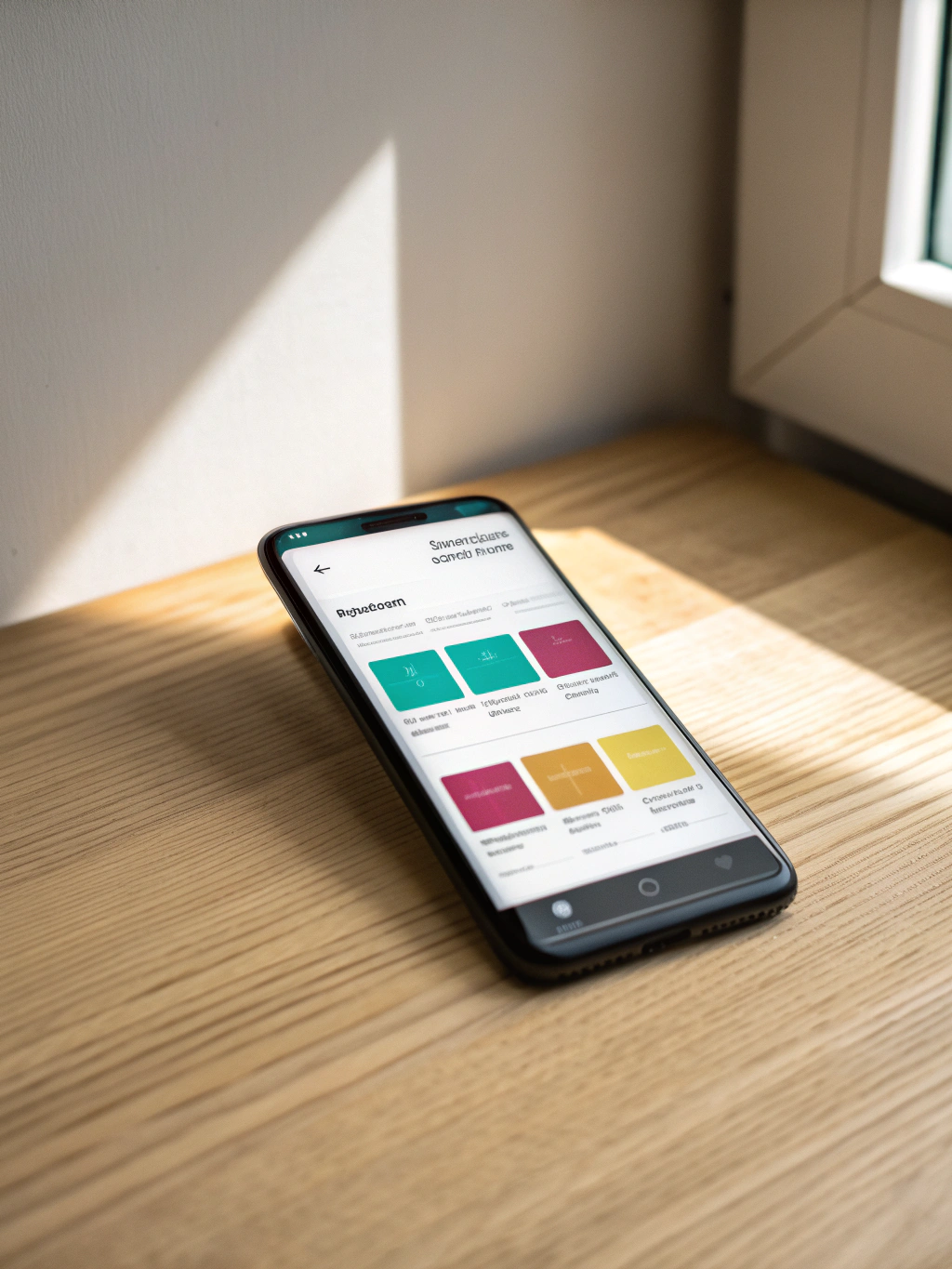 Lunura app interface showing breath ratio selection